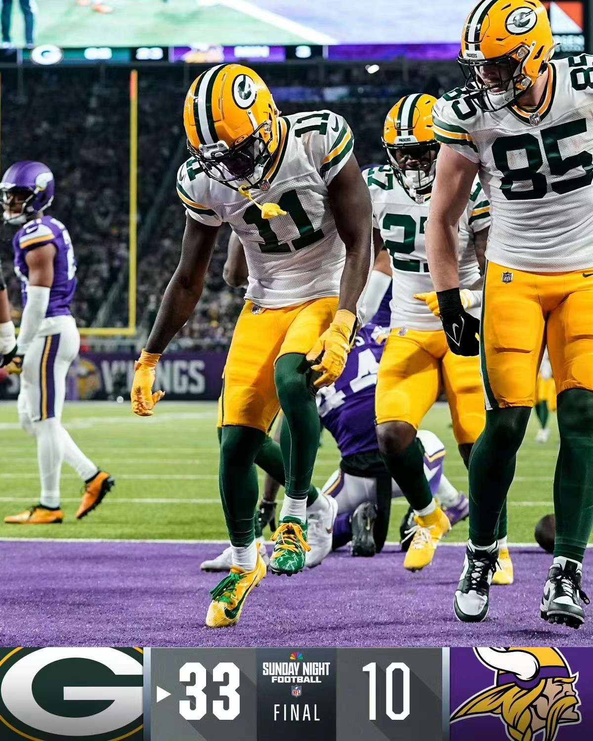 Die Packers sind wieder im Aufwind und die Tür zu den NFL-Playoffs steht kurz davor, sich zu öffnen